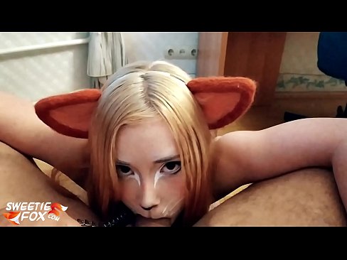 ❤️ Kitsune schluckt Schwanz und Sperma in ihrem Mund Just porn bei de.np64.ru ☑